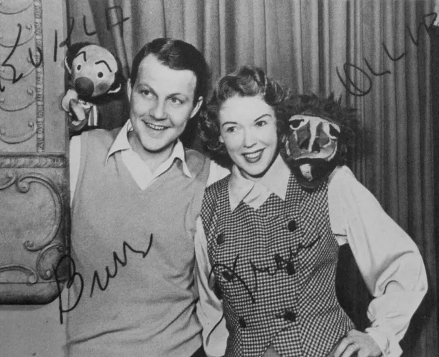 KUKLA FRAN & OLLIE clippings Burr Tillstrom puppets Fran Allison sexy B&W photos 2