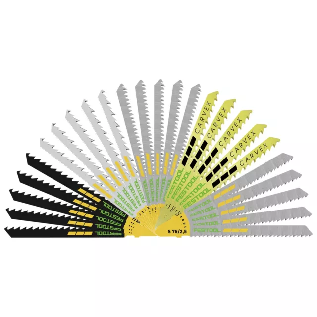 Festool Stichsägeblatt-Set Holz STS-Sort/25 W - 204275