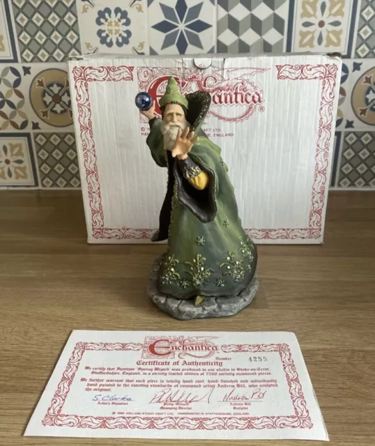 Enchantica Spring Wizard Fantazar EN2016 Boxed With Certificate