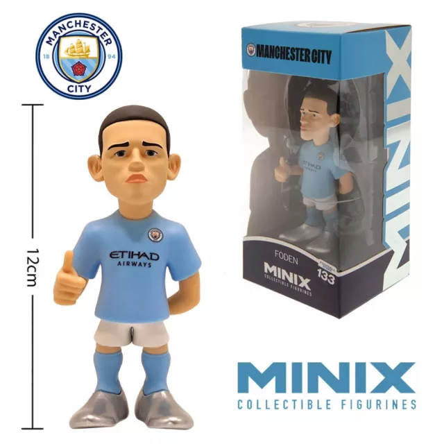 Manchester City FC MINIX Figure 12cm Phil Foden  MCFC Collectable