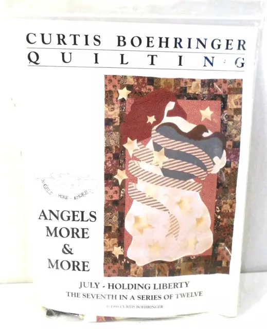 Kit de acolchado americano Curtis Boehringer Angels More serie julio holding libertad