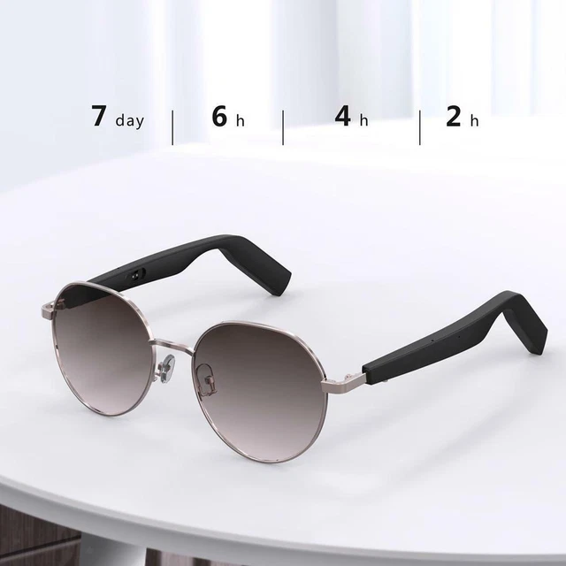 Smart Spectacles Lunettes IP67 Étanche Réglable Audio Appel Mains Libres