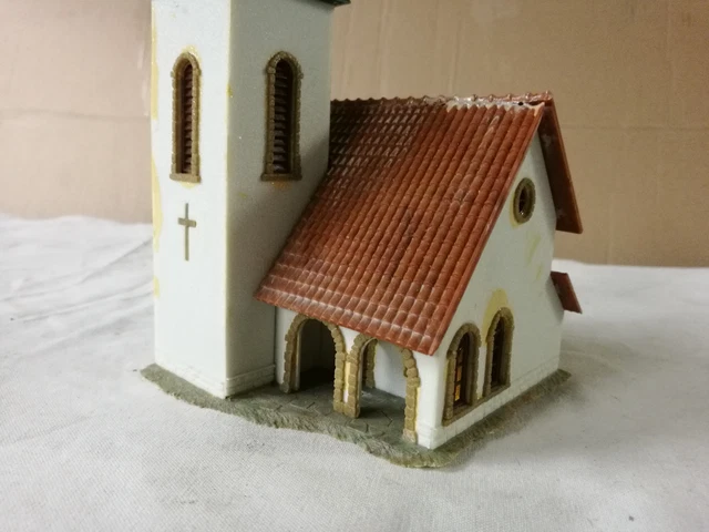 Maquette De Bâtiment Kibri - église Ou Maison, Modèle Occasion Pour Train Miniature