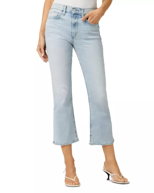 Joe's Jeans Womens Size 31 The Callie High Rise Cropped Flare Jeans Vetri $198