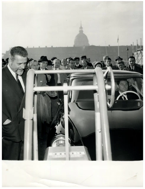 Photo Vintage Jean Sainteny Tirage Argentique 9x13 Cm Circa 1968
