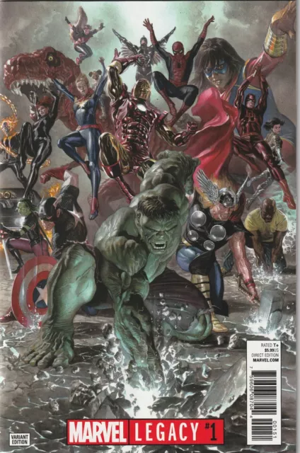 Marvel Legacy # 1 Alex Ross 1:50 Variant Cover NM Marvel [O1]