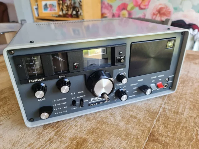 Yaesu Musen Frg-7 Ham Radio Short Wave Communications Reciever