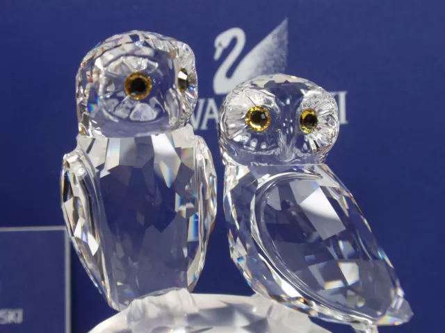 Swarovski Crystal Owls MIB #1003312