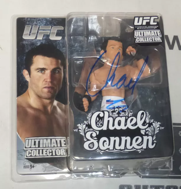 Chael Sonnen Signed UFC Round 5 Action Figure PSA/DNA COA Ultimate Collector 117