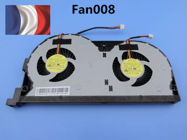 Ventilateur Lenovo DC28000EQF0 DC28000EQS05 F10F78782 Cooler Fan 4 pin 4 proches