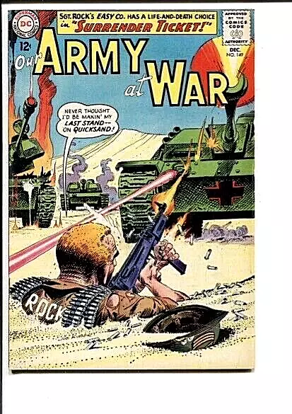 Our Army At War 149 Fn Sgt. Rock Kubert 1964