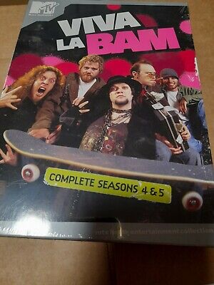 Mtv : Viva La Bam  -  Complete Seasons 4 & 5  (Dvd Boxset) New Sealed