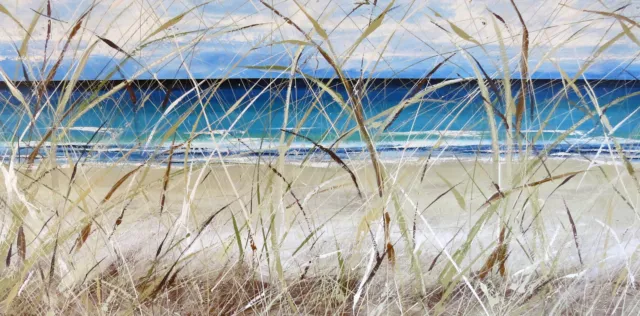 Byron Bay art Australia Landscape  Sea Beach painting  seascape ocean sand