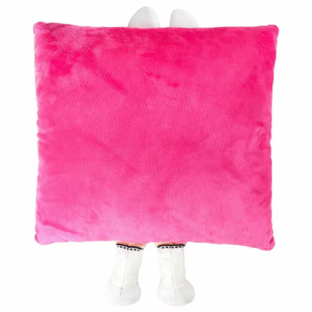 Peluche LOL Surprise Snow Bunny Coussin Poupée Brodé 30x30cm Rose 3