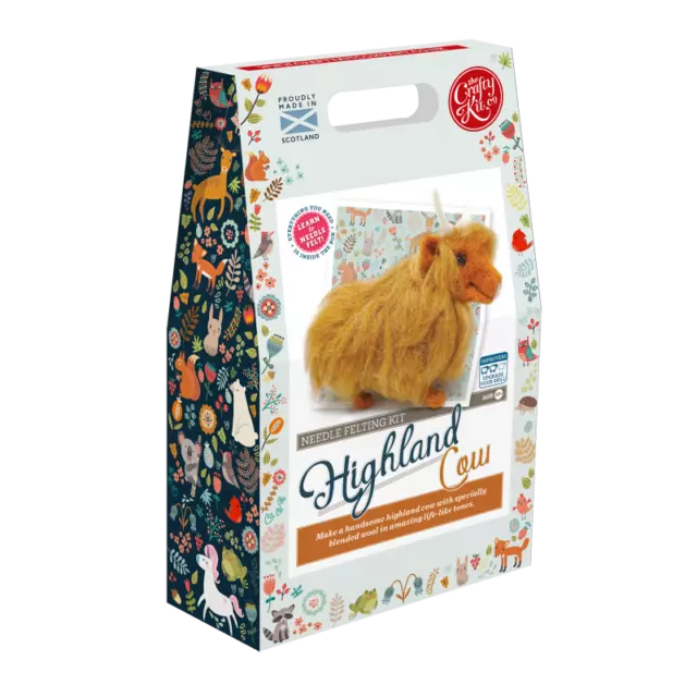 Highland Kuh Nadel Filzset