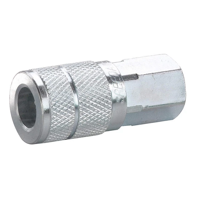 SPEEDAIRE 30E743 Quick Connect,Socket,3/8" Body,3/8"-18