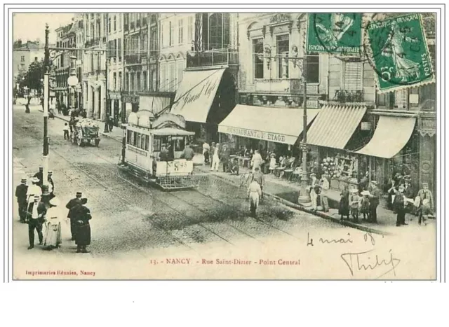54.Nancy.rue Saint Dizier.point Central.tramway