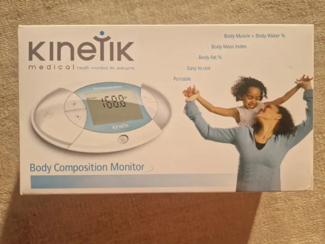 Kinetic Medical Hand Held Body Composition Monitor Measure Body Muscle mass.