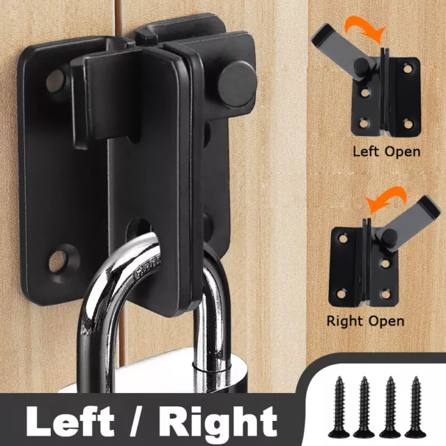 Stainless Steel Slide Latch Lock Bolt Heavy Duty Garden Gate Shed Door UK SELLER