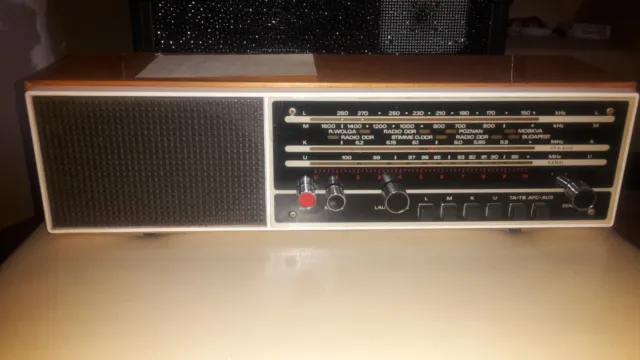 Prominent 200 Veb Stern Radio Sonneberg Rft Ddr Vintage
