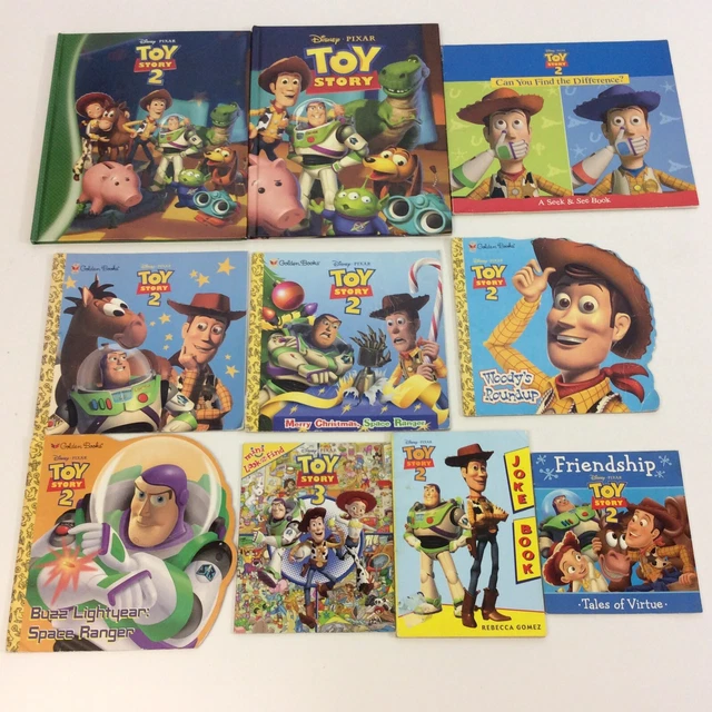 TOY STORY 2 Disney Preschool Kindergarten 1st 2nd Grade 10 Picture Book