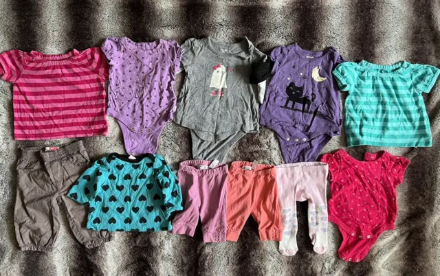 Pacchetto vestiti bambina età 0-3 mesi
