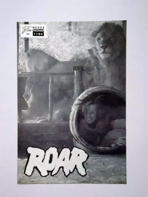 Roar - Neues Film Programm - NFP 7780 ungelocht