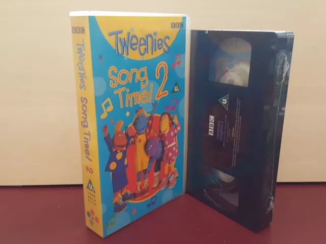 Tweenies Song Time 2 -  PAL VHS Video Tape - NEW SEALED (H184)