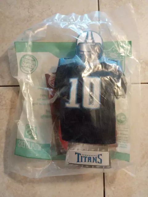 #10 Vince Young Tennessee Titans - Mini NFL Jersey Burger King Kids Meal Toy NEW