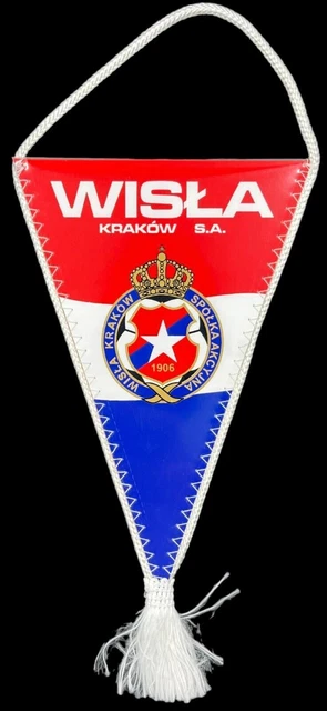 Gagliardetto della squadra di calcio polacca Wisła Kraków