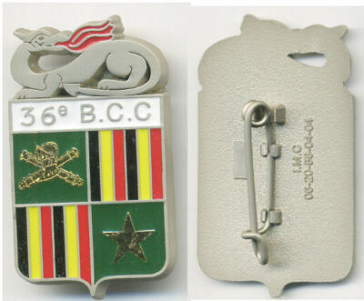 ABC / 36° Bataillon De Chars De Combat Imc EUR 13,00 PicClick FR