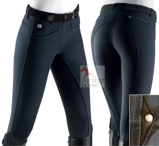 Equiline Ladies Riding Breeches Cedar - With Überarbeitetem Fullgrip