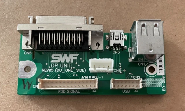 Nueva unidad operativa serie SWF/E Rev05 (DU_ONE_SIDE) PN BD-000195-02