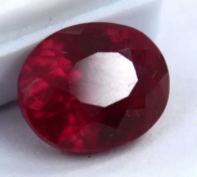 8 Ct Natural CERTIFIED Ruby Red Oval Cut Rare Loose Gemstone