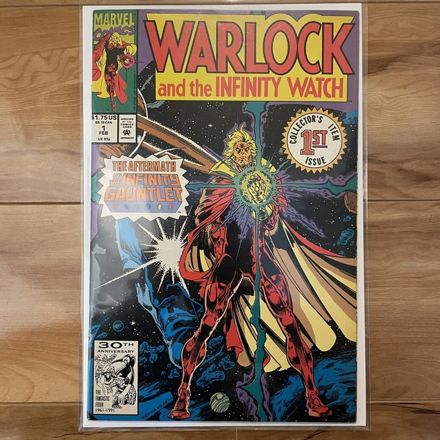 Warlock and the Infinity Watch #1 Marvel Comics 1992 MCU Key Adam Warlock