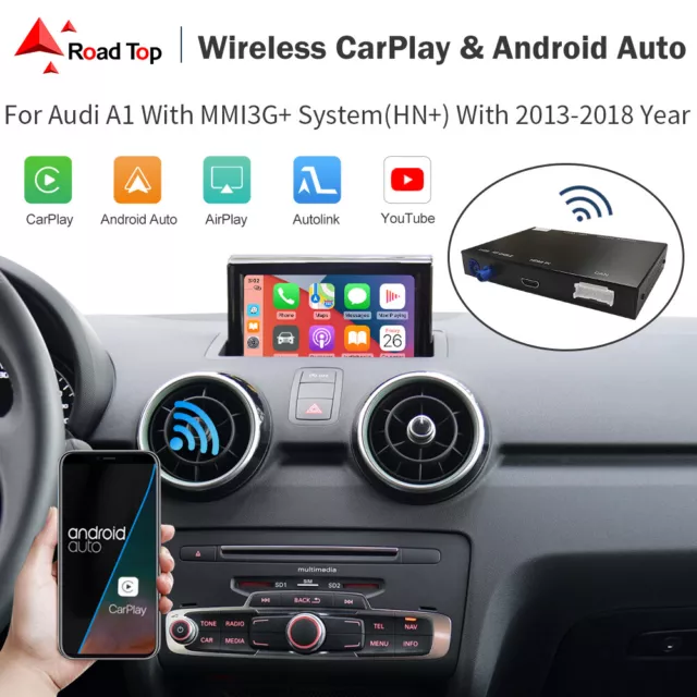 CarPlay für Audi A1 MMI3G 2013-2018 Android Auto Wireless Mirror Link AirPlay