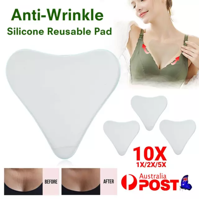 Women Chest Silicone Reusable Pads Ladies Female Transparent Anti-Wrinkle