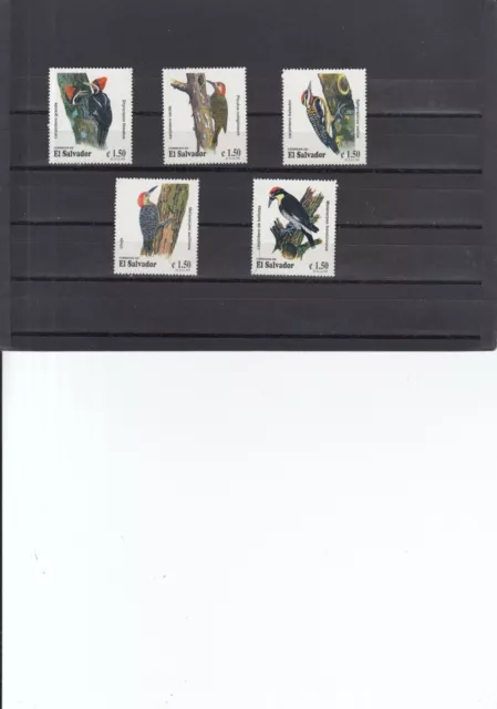 El Salvador 1999 Satz 2180-4 postfr  Vögel , Spechte  Warenkorb benutzen