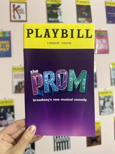 THE PROM Musical PLAYBILL BROADWAY JULY 2019 Longacre Theatre BETH LEAVEL