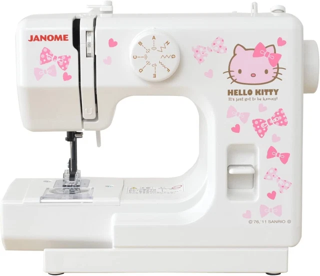 Janome Sanrio Hello Kitty Electric Sewing Compact KT-W