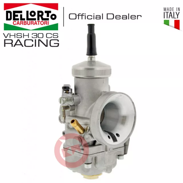 Carburateur Racing Dellorto Vhsh 30 Cs Vanne Plate - Universale Moto KART 2T