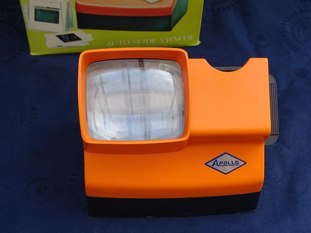 Visionneuse diapositives Apollo - Auto slide viewer, for half size 35 m/m & 4x4