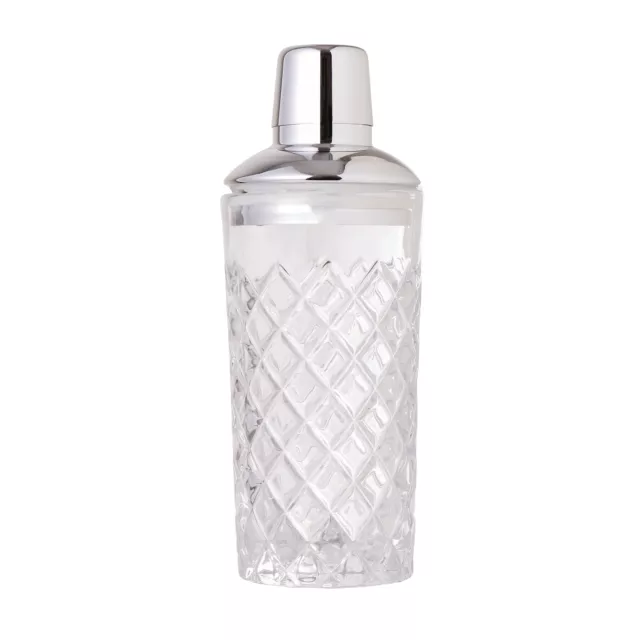 Davis & Waddell Fine Foods Raymond Cocktail Shaker Silver Silver 8x8x20.5cm/4...