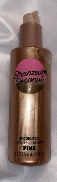Victoria’s Secret Bronzed Coconut Body Bronzer New 8fl Oz