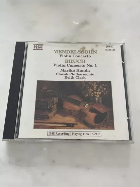 Mendelssohn Violinkonzert, op. 64/Bruch: Violinkonzert Nr. 1, op. 26 (Nax.. [CD]