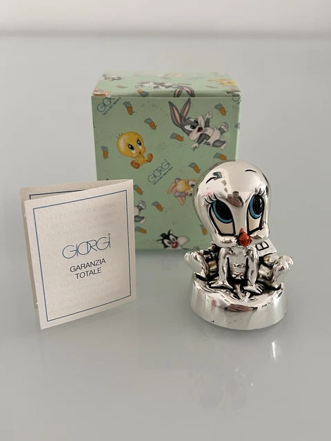 Scultura di un merlo argento 925 laminato (Gebraucht) in Zürich für CHF
