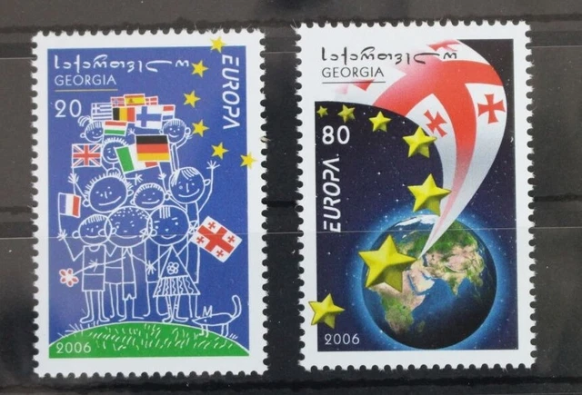 Georgien 515-516 postfrisch Europa Integration #WL899