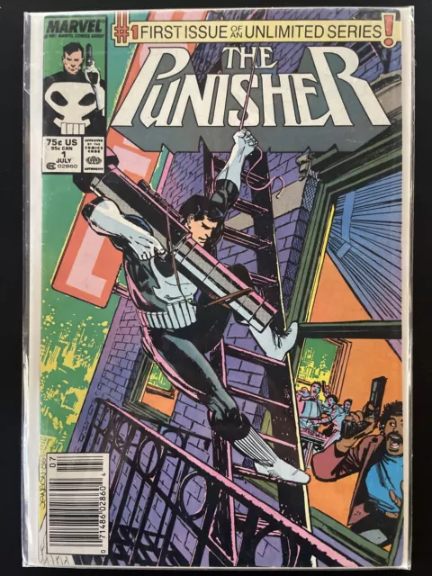 The Punisher #1 (Marvel) 1st Issue of Unlimited Series Newsstand