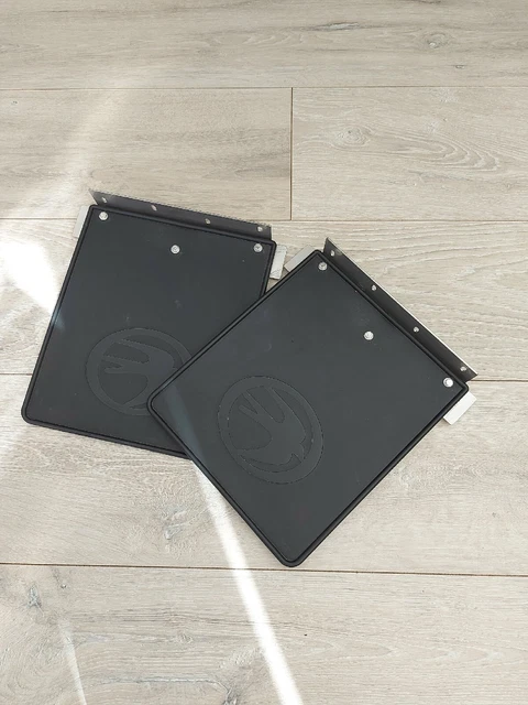 Swift Caravans etc Pair Mudflaps Very Sturdy With Brackets Swift Caravans etc Pair Mudflaps Very Sturdy With Brackets