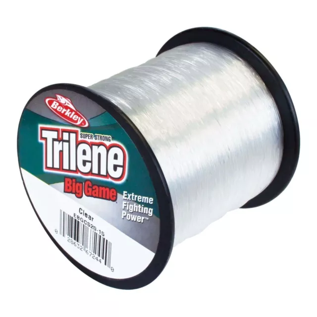 Berkley Trilene Big Game Fishing Monofilament Mono Green & Clear Fishing Line 3